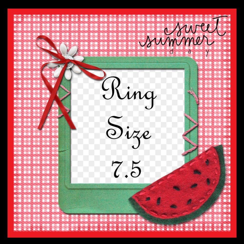 Ring Size: 7.5